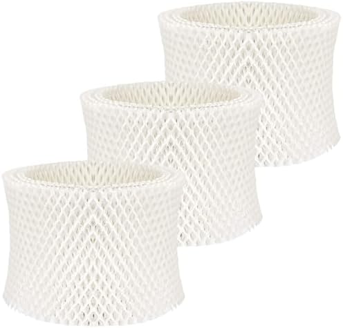 Carmerny MDH-0103JB Humidifier Wicking Filter Replacement Compatible with Mainstays MDH-0103JB Humidifier Wick Filters, 3 Pack