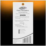 DenTek Floss Threaders | For Braces, Bridges, and Implants | 50 Count (Pack of 6)