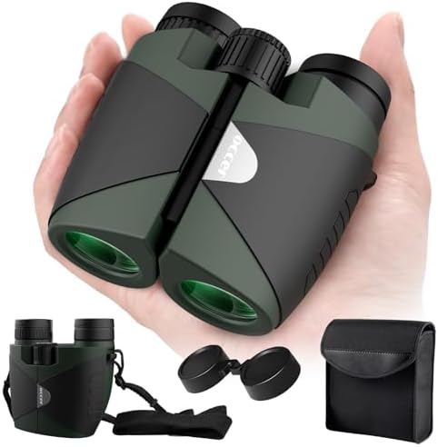 15x30 Compact Binoculars for Adults and Kids - Occer Large View High Powered Binoculars for Bird Watching - Lightweight Easy Focus Binoculars with Low Light Vision for Outdoor Hunting Travel