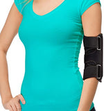 Elbow Splint Tendonitis Elbow Brace | Cubital Tunnel Brace for Sleeping | Tennis Elbow Brace Support & Compression Sleeve Elbow Immobilizer for Ulnar Nerve | Tennis Elbow Brace | Women & Men (SMALL)