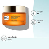 RoC Multi Correxion Revive + Glow 10% Vitamin C Blend Face Moisturizer, Anti-Aging Gel Cream for Instant Glow, Hypo-Allegenic & Oil-Free Skin Care, 1.7 Ounces