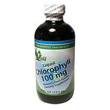 WORLD ORGANIC - Chlorophyll Liquid 100mg, 8 oz liquid