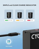 CYCPLUS Tiny Pump Bike Pump Portable Ultra-Mini 100PSI Electric Bicycle Pump Type-C Rechargeable Battery(Winner of The EUROBIKE Award 2023)