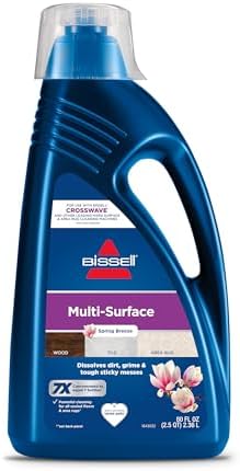 Bissell MultiSurface Floor Cleaning Formula for Crosswave and Spinwave (80 oz), 1789G
