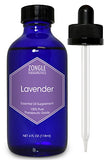 Pure Lavender Essential Oil by Zongle – 100% Pure Natural, Therapeutic & Food Grade for Diffuser, Skin, Body, Massage, Hair, Sleep, Tea, Ingesting, Drinks – 4 OZ