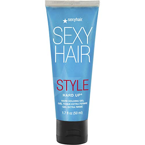 SexyHair Style Hard Up Hard Holding Gel | Extreme Hold | Non-Flaking Formula | All Hair Types