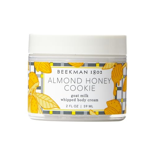 Beekman 1802 Whipped Body Cream - 2 oz - Intensely Hydrating & Softens Skin - With Goat Milk - Good for Sensitive Skin - Cruelty Free - Packaging May Vary