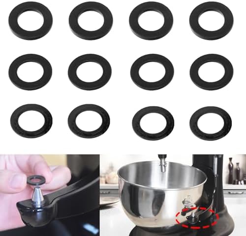 3 Different Height Adjustments for the KitchenAid Bowl-Lift Stand Mixer, Improve Bowl Does Not Come Close Enough to The Bottom, Allow the Food to Mix Well, Enhance Mixing Experience, BLACK