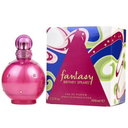 Britney Spears Women's Perfume, Fantasy, Eau De Parfum EDP Spray for Women, 3.3 Fl Oz