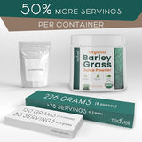 Organic Barley Grass Juice Powder– Utah Grown Raw Green Juice & Barley Grass Juice Extract for Detox- Complements Wheatgrass Juice- Made in USA to EverRaw® Standards with BioActive Dehydration™- 8 oz
