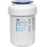 GE MWF Refrigerator Water Filter | Certified to Reduce Lead, Sulfur, and 50+ Other Impurities | Replace Every 6 Months for Best Results | Pack of 1