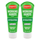 O'Keeffe's Working Hands Hand Cream, Relieves and Repairs Extremely Dry Hands, 3 oz Tube, (Pack of 2)