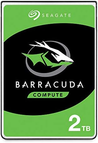 Seagate BarraCuda 2TB Internal Hard Drive HDD – 2.5 Inch SATA 6 Gb/s 5400 RPM 128MB Cache for PC Laptop (ST2000LM015) (Renewed)