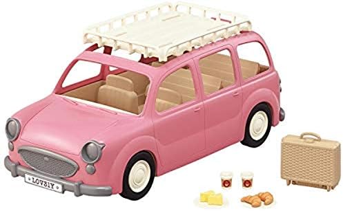 Calico Critters Family Picnic Van for Dolls - Toy Vehicle Seats up to 10 Collectible Figures!