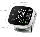 Oklar Blood Pressure Monitors for Home Use Rechargeable Blood Pressure Cuff Wrist Digital BP Machine with LED Backlit Display, Voice Broadcast, 240 Memory Storage for 2 Users with Carrying Case