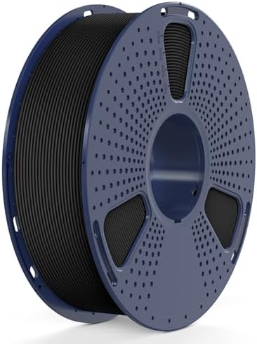 SUNLU High Speed PETG 3D Filament 1.75mm, 30mm/s - 600mm/s Print Range, High Flow Speedy 3D Printer Filament, Fit Most FDM Printers, Dimensional Accuracy +/- 0.02mm, 1kg Spool, (Black)