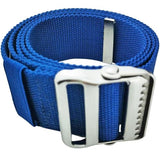 LAMBOX Gait Belt-Walking Transfer Belt with Belt Loop Holder for Seniors,Caregiver, Nurse, Therapist,etc. (Blue, 52 inch)