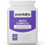 PUROLABS Menopause Complex Support Supplements - 60 Capsules - Non-GMO, Estrogen Tablets for Hormone Balance, Sleep, Hot Flushes & Night Sweats - with Maca Root, Sage - Made in UK