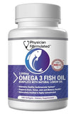 Physician Formulated Fish Oil Omega 3 3000mg per Serving - 915mg Epa, 630mg Dha, 2000mg Total Omega 3 6 9 XL - 180 Capsules