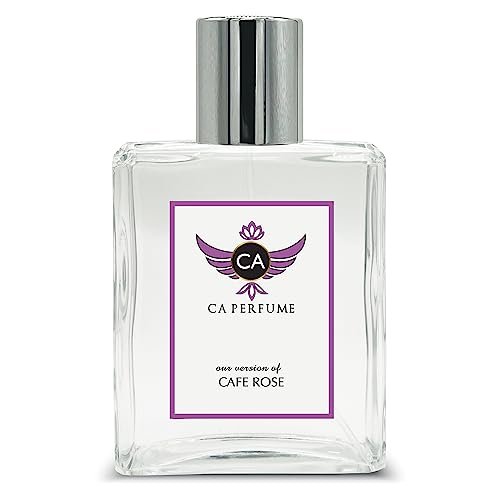 CA Perfume Impression of Tom F Cafe Rose For Women & Men Replica Fragrance Dupes Eau de Parfum Spray Bottle 3.4 Fl Oz/100ml-X1