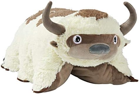 Pillow Pets 16” Appa Stuffed Animal, Nickelodeon Avatar The Last Airbender Plush Toy, white
