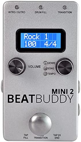 BeatBuddy MINI 2: Hands Free Drum Machine Guitar Effect Pedal
