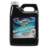 Zep Advanced Bathroom Sink Drain Opener Gel - 32 Ounce - U49310 - Formulated for Toothpaste, Shave Cream, Hair, Soap and Makeup (32 oz, 12)
