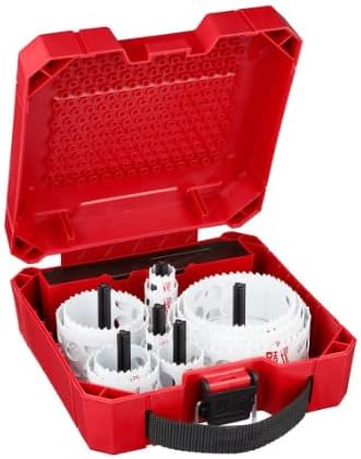 Milwaukee 49-22-4105 Master Electricians Ice Hardened Hole Saw Kit 19 Piece