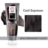 WELLA PROFESSIONALS Color Fresh Masks,Cool Espresso,Natural Shade,Temporary Color,Damage Free,Color-Depositing Hair Mask With Avocado Oil,Silicone Free,5 oz.