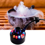 PULACO Mist Maker, Indoor Fountain Mister Foggers, Small Pond Fog Machine Atomizer Air Humidifier Perfect for Water Feature, Halloween