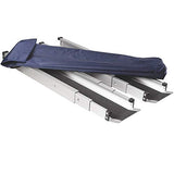 DMI Wheelchair Ramp,Entry Threshold Handicap Ramp, FSA Eligible, is Portable and Adjustable from 3-5 Ft Long, 4.5 In Wide for Entryway, Doors,Steps,Shed or Curb, 2 Ramps Included