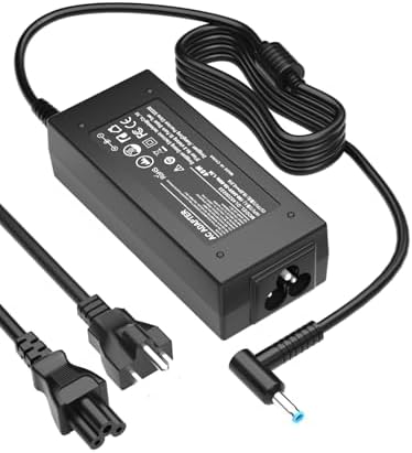 45W Laptop Charger for HP 17 inch Laptop 17-byxxx 17-akxxx 17-anxxx 17-bsxxx 17-caxxx 17-cpxxx 17-cnxxx 17-GXXX 17-pxxx 17-yxxx 17-x1xxx 17-ak013dx 17-by1053dx 17-by0021dx Laptop Power Supply Cord
