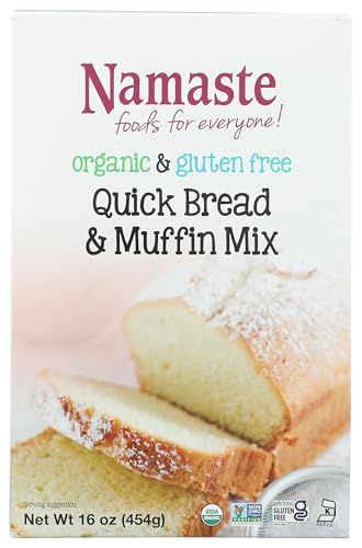Namaste Foods Organic Gluten Free Quick Bread & Muffin Mix, 16 Ounce – Allergen Free