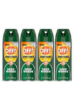 OFF! Deep Woods Sportsmen Insect Repellent Aerosol, Bug Spray Containing 30% Deet, Protects Against Mosquitoes, 6 Oz, 4 Count