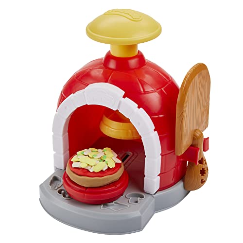 Play-Doh Kitchen Creations Pizza Oven Playset with 6 Cans & 8 Accessories, Back to School Classroom Supplies, Play Food & Cooking Toys, Preschool Toys, Ages 3+