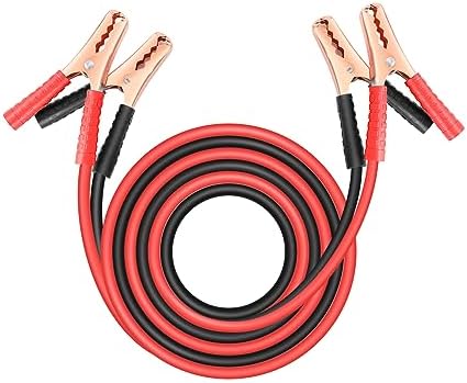 NOONE Jumper Cables for Car Battery, Heavy Duty Automotive Booster Cables for Jump Starting Dead or Weak Batteries (10-Feet (10-Gauge)