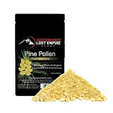 Lost Empire Herbs Pine Pollen Wild-Harvested (50 Grams) - Premium Grade, Cell Wall Cracked, 3rd Party Tested