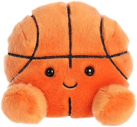 Aurora® Adorable Palm Pals™ Hoops Basketball™ Stuffed Animal - Pocket-Sized Play - Collectable Fun - Orange 5 Inches