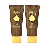 Sun Bum Original SPF 30 Sunscreen Lotion | Vegan and Hawaii 104 Reef Act Compliant (Octinoxate & Oxybenzone Free) Broad Spectrum Moisturizing UVA/UVB Sunscreen with Vitamin E | 3 oz (Pack of 2)