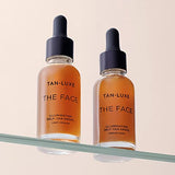 TAN-LUXE The Face - Illuminating Self-Tan Drops to Create Your Own Self Tanner, 30ml - Cruelty & Toxin Free - Light/Medium