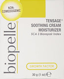 Biopelle Tensage Growth Factor Soothing Cream Face Moisturizer with SCA 3 Biorepair Index, 1 Oz