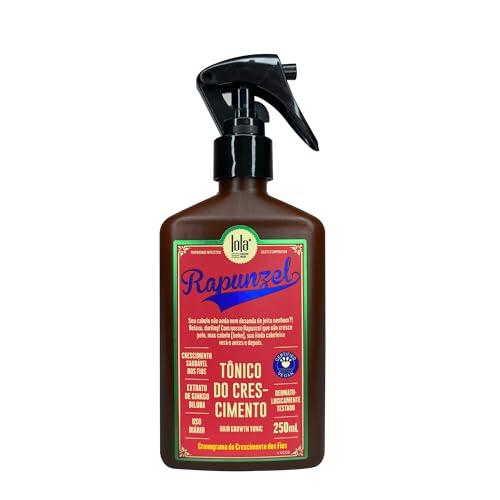 Lola from Rio – Rapunzel Hair Tonic Spray for Women – Hair Thickener & Growth Accelerator with Caffeine – Thickening Spray for Fine Hair, Hair Growth & Loss Treatment, 8.45 Fl Oz