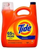 Tide Liquid Laundry Detergent, Original Scent | Ultra Concentrate for High Efficiency (HE) Machines 150 Ounces 110 Loads