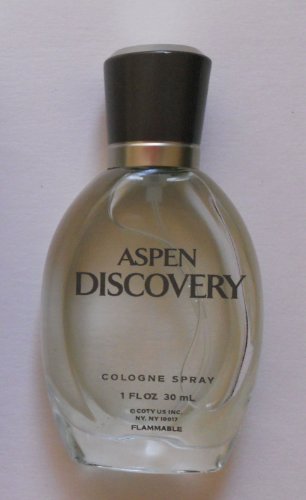 Aspen Discovery For Men Cologne Spray by Coty 1.0 oz (30ml)