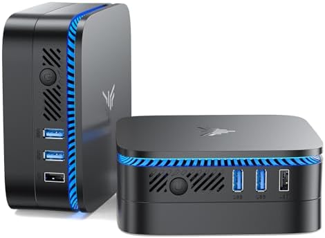 KAMRUI Mini PC AK1PLUS, 12th Gen N95 Processor (Up to 3.4GHz), Mini Desktop Computers 16GB DDR4 1TB SSD Support 4K UHD, LAN, WiFi/BT 4.2, Micro Tower for Business, Office, Home Server