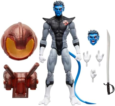 Marvel Legends Series Nightcrawler, X-Men Comics Collectible 6-Inch Scale Action Figure