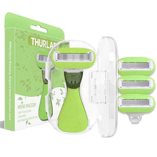 Mini Razor Ladies Mini Razors for Women Travel, Extra Smooth On The Go Razor, Portable 5