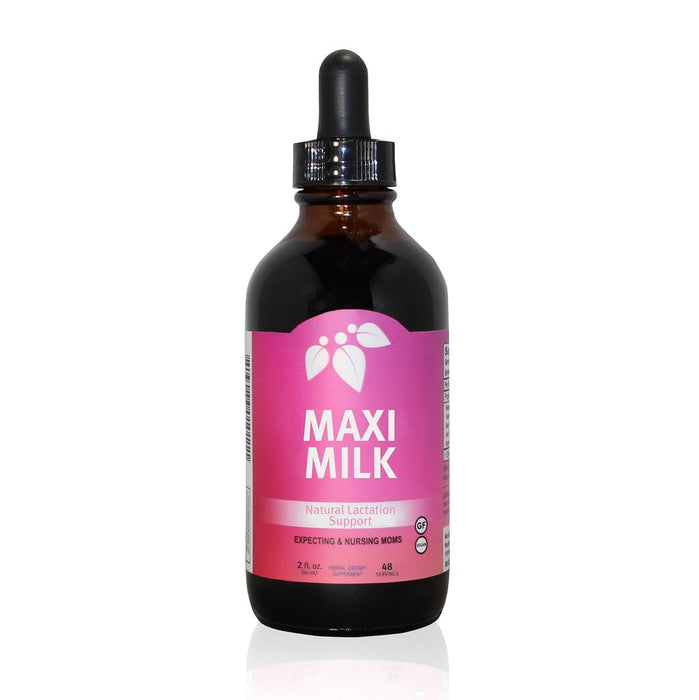 Mountain Meadow Herbs Maxi-Milk - 2 oz - All Natural Liquid Lactation Supplement to Increase Milk Supply for Breastfeeding Moms