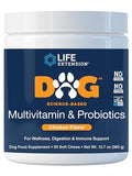 Life Extension Dog Multivitamin & Probiotics - Dog Food Supplement for Overall Health, Digestion and Immune Support - Vitamins, Probiotic Blend, Colostrum (Bovine) - 90 Soft Chews