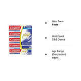 Colgate Total SF Advanced Whitening Toothpaste, 6.4 Ounce (Pack of 5)